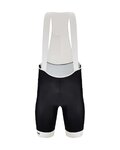 SANTINI Cycling bib shorts - TOUR DE FRANCE 2022 - white/black