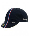 SANTINI Cycling hat - TOUR DE FRANCE 2022 - blue
