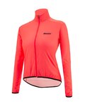 SANTINI Cycling windproof jacket - NEBULA WINDPROOF W - pink