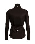 SANTINI Cycling windproof jacket - NEBULA - black