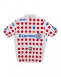 SANTINI Cycling short sleeve jersey - TOUR DE FRANCE - white/red