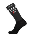 SANTINI Cyclingclassic socks - TREK 2019 AERO - black