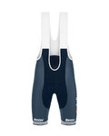 SANTINI Cycling bib shorts - TREK SEGAFREDO 2020 - blue