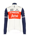 SANTINI Cycling winter long sleeve jersey - TREK 2020 WINTER - red/white/blue