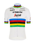SANTINI Cycling short sleeve jersey - TREK SEGAFREDO 2020 - white