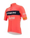 SANTINI Cycling short sleeve jersey - TREK SEGAFREDO 2022 FAN LINE - pink