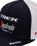 SANTINI Cycling hat - TREK SEGAFREDO 2023 - blue/white