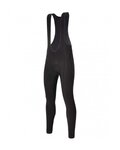 SANTINI Cycling long bib trousers - RARO WINTER - black