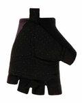 SANTINI Cycling fingerless gloves - X IRONMAN DEA - bordeaux/pink