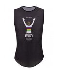 SANTINI Cycling sleeve less t-shirt - UCI GOODWOOD1982 - rainbow/black