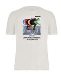 SANTINI Cycling short sleeve t-shirt - UCI BARCELONA 1973 - white