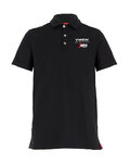 SANTINI Cycling short sleeve t-shirt - TREK 2019 POLO - black