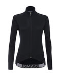 SANTINI Cycling thermal jacket - UCI RAINBOW LADY - black