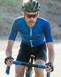 SANTINI Cycling short sleeve jersey - DAMA - blue