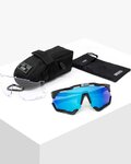 SCICON Cycling sunglasses - AEROSHADE XL - black