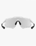 SCICON Cycling sunglasses - AEROSHADE XL - white