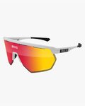 SCICON Cycling sunglasses - AEROWING - white