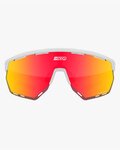 SCICON Cycling sunglasses - AEROWING - white