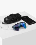 SCICON Cycling sunglasses - AEROWING LAMON - black
