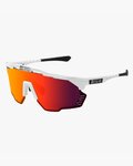 SCICON Cycling sunglasses - AEROSHADE KUNKEN - white