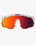 SCICON Cycling sunglasses - AEROSHADE KUNKEN - white