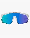 SCICON Cycling sunglasses - AEROSHADE KUNKEN - white