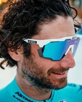 SCICON Cycling sunglasses - AEROSHADE KUNKEN - white