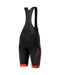 SCOTT Cycling bib shorts - RC TEAM - black/red