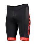 SCOTT Cycling shorts without bib - RC TEAM - red/black
