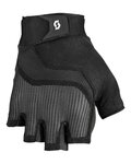SCOTT Cycling fingerless gloves - ESSENTIAL SF - black