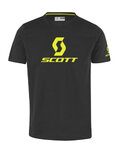 SCOTT Cycling short sleeve t-shirt - 10 ICON - black