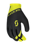 SCOTT Cycling long-finger gloves - RC TEAM LF - yellow/black