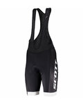 SCOTT Cycling bib shorts - RC TEAM - black/white
