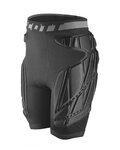 SCOTT shorts with protectors - LIGHT PADDED - black