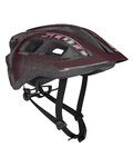 SCOTT Cycling helmet - SUPRA MTB - bordeaux