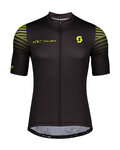 SCOTT Cycling short sleeve jersey - RC TEAM 10 - yellow/black