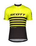 SCOTT Cycling short sleeve jersey - RC TEAM 20 - black/yellow