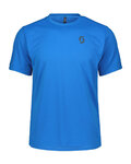 SCOTT Cycling short sleeve jersey - TRAIL MNT - blue