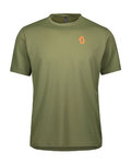 SCOTT Cycling short sleeve t-shirt - TRAIL MNT - green