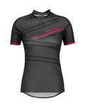 SCOTT Cycling short sleeve jersey - ENDURANCE 30 LADY - pink/grey