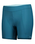 SCOTT Cycling shorts without bib - ENDURANCE 20 LADY - blue