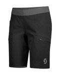SCOTT Cycling shorts without bib - TRAIL MTN TECH LADY - black