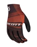 SCOTT Cycling long-finger gloves - RC PRO LF - white/red/black