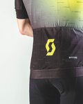 SCOTT Cycling short sleeve jersey - RC PRO 2021 - black/yellow