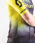 SCOTT Cycling short sleeve jersey - RC PRO 2021 - black/yellow