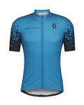 SCOTT Cycling short sleeve jersey - RC TEAM 10 - blue