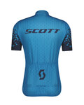 SCOTT Cycling short sleeve jersey - RC TEAM 10 - blue