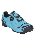 SCOTT Cycling shoes - MTB COMP BOA LADY - light blue