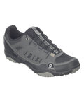 SCOTT Cycling shoes - MTB SPORT CRUS-R - black/grey