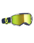 SCOTT Cycling sunglasses - FURY - yellow/grey/blue